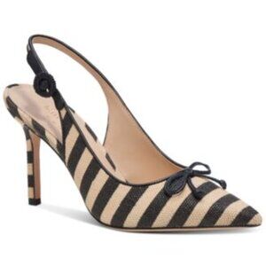 kate spade new york Womens Veronica Pointed-Toe R Black, Beach Sand